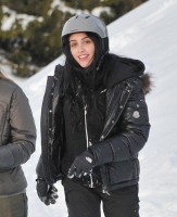 Madonna and family skiing Gstaad - 27 December 2011 and 3 January 2012 (19)
