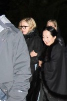 Madonna visits the Grand Chalet in Rossiniere - 2 January 2012 (2)