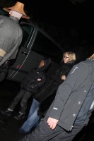 Madonna visits the Grand Chalet in Rossiniere - 2 January 2012 (3)