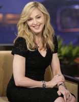Madonna at the Tonight Show with Jay Leno - 30 January 2012 (2)
