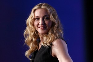 Madonna at the Super Bowl press conference - 2 February 2012 (8)