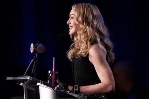 Madonna at the Super Bowl press conference - 2 February 2012 (11)