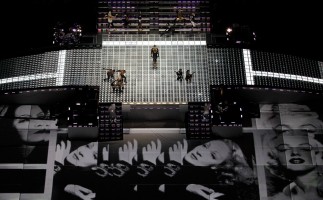 Madonna at the Super Bowl Halftime Show - 5 February 2012 (6)