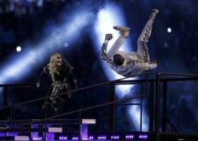 Madonna at the Super Bowl Halftime Show - 5 February 2012 (9)