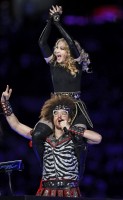 Madonna at the Super Bowl Halftime Show - 5 February 2012 - Update 2 (48)