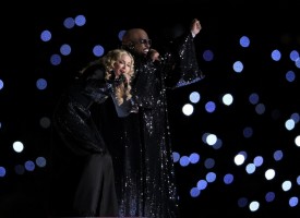 Madonna at the Super Bowl Halftime Show - 5 February 2012 - Update 3 (38)