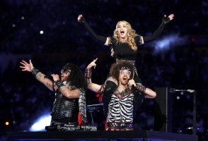 Madonna at the Super Bowl Halftime Show - 5 February 2012 - Update 3 (57)