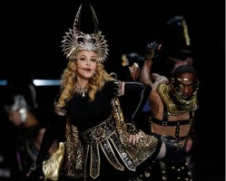 Madonna at the Super Bowl Halftime Show - 5 February 2012 - Update 1 (12)