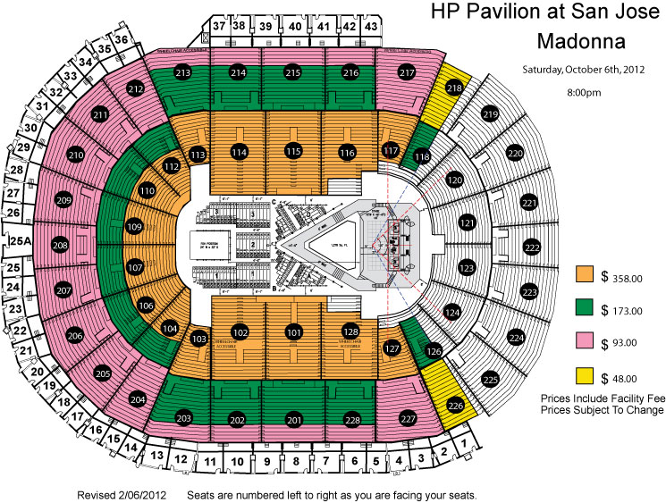 Live Nation Seating Chart