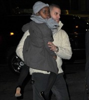 Madonna out and about in New York - 10 February 2012 (7)