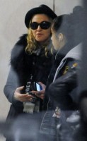 Madonna and Lourdes at JFK airport - 21 February 2012 UPDATE 2 (5)
