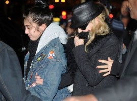 Madonna and Lourdes at JFK airport - 21 February 2012 UPDATE 2 (6)
