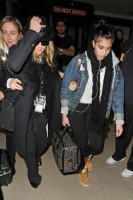 Madonna and Lourdes at JFK airport, 21 February 2012 - Update 3 (5)