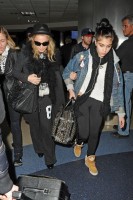 Madonna and Lourdes at JFK airport, 21 February 2012 - Update 3 (21)