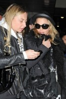 Madonna and Lourdes at JFK airport, 21 February 2012 - Update 3 (23)