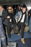 Madonna and Lourdes at JFK airport, 21 February 2012 - Update 3 (37)