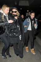 Madonna and Lourdes at JFK airport, 21 February 2012 - Update 3 (43)