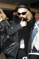 Madonna and Lourdes at JFK airport, 21 February 2012 - Update 3 (45)
