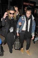 Madonna and Lourdes at JFK airport, 21 February 2012 - Update 3 (46)