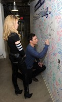 Madonna and Jimmy Fallon at the Facebook Wall in New York (5)