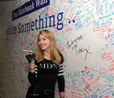 Madonna and Jimmy Fallon at the Facebook Wall in New York (7)