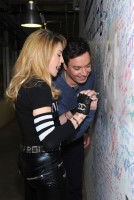 Madonna and Jimmy Fallon at the Facebook Wall in New York (9)