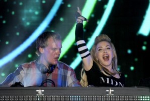Madonna and Avicii at the Ultra Music Festival in Miami - 24 March 2012 (18)