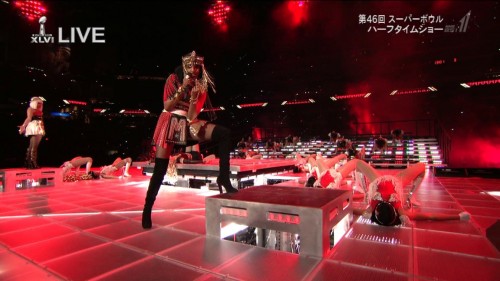Madonna at the Super Bowl Halftime Show - 5 February 2012 - HD video (6)