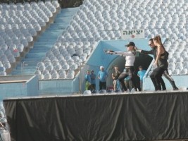 MDNA Tour Rehearsals - Ramat Gan Stadium Tel Aviv [26 May 2012] (2)