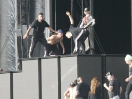 MDNA Tour Rehearsals - Ramat Gan Stadium Tel Aviv [26 May 2012] (3)