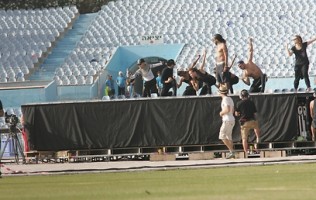 MDNA Tour Rehearsals - Ramat Gan Stadium Tel Aviv [26 May 2012] Part 2 (9)