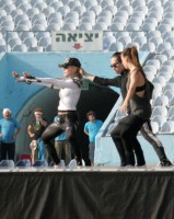 MDNA Tour Rehearsals - Ramat Gan Stadium Tel Aviv [26 May 2012] Part 3 (5)