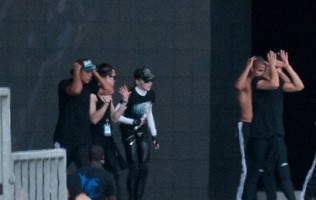 MDNA Tour Rehearsals - Ramat Gan Stadium Tel Aviv [27 May 2012] (2)