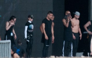 MDNA Tour Rehearsals - Ramat Gan Stadium Tel Aviv [27 May 2012] (1)