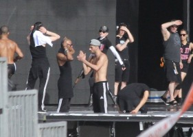 MDNA Tour Rehearsals - Ramat Gan Stadium Tel Aviv [27 May 2012] Part 2 (25)