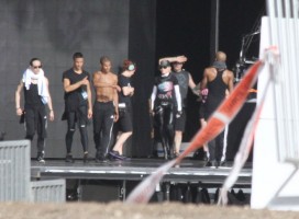 MDNA Tour Rehearsals - Ramat Gan Stadium Tel Aviv [27 May 2012] Part 2 (26)