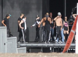 MDNA Tour Rehearsals - Ramat Gan Stadium Tel Aviv [27 May 2012] Part 2 (27)