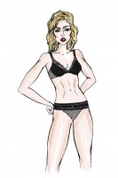 MDNA Tour Costumes - Sketches (7)