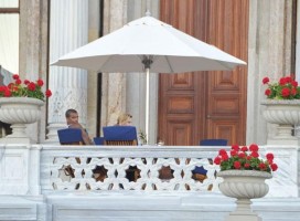 Madonna at the Ciragan Palace, Istanbul  - 8 June 2012 (1)