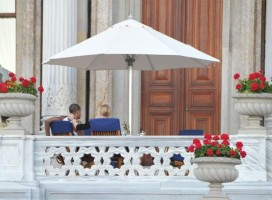Madonna at the Ciragan Palace, Istanbul  - 8 June 2012 (2)