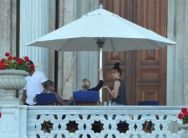 Madonna at the Ciragan Palace, Istanbul  - 8 June 2012 (7)