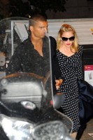Madonna and Brahim Zaibat at the Molto restaurant - 10 June 2012 (3)