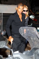 Madonna and Brahim Zaibat at the Molto restaurant - 10 June 2012 (4)