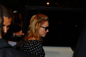 Madonna and Brahim Zaibat at the Molto restaurant - 10 June 2012 (11)