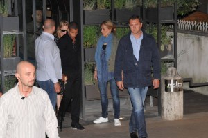 Madonna and Brahim Zaibat at the Molto restaurant - 10 June 2012 (14)