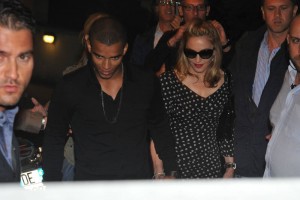 Madonna and Brahim Zaibat at the Molto restaurant - 10 June 2012 (20)