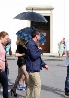 On the set of Turn up the Radio - Florence - Madonna (3)