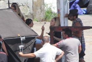 On the set of Turn up the Radio - Florence - Madonna (29)