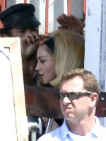 On the set of Turn up the Radio - Madonna - Florence - Part 2 (4)