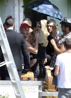 On the set of Turn up the Radio - Madonna - Florence - Part 2 (9)